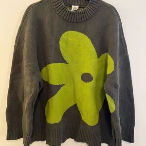 Lucy & Yak Chunky Green Sweater